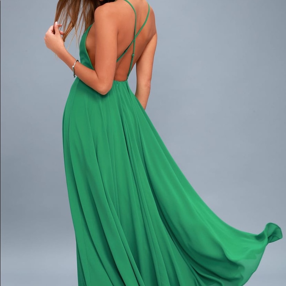 Lulu’s Mythical Kind of Love in Kelly Green
